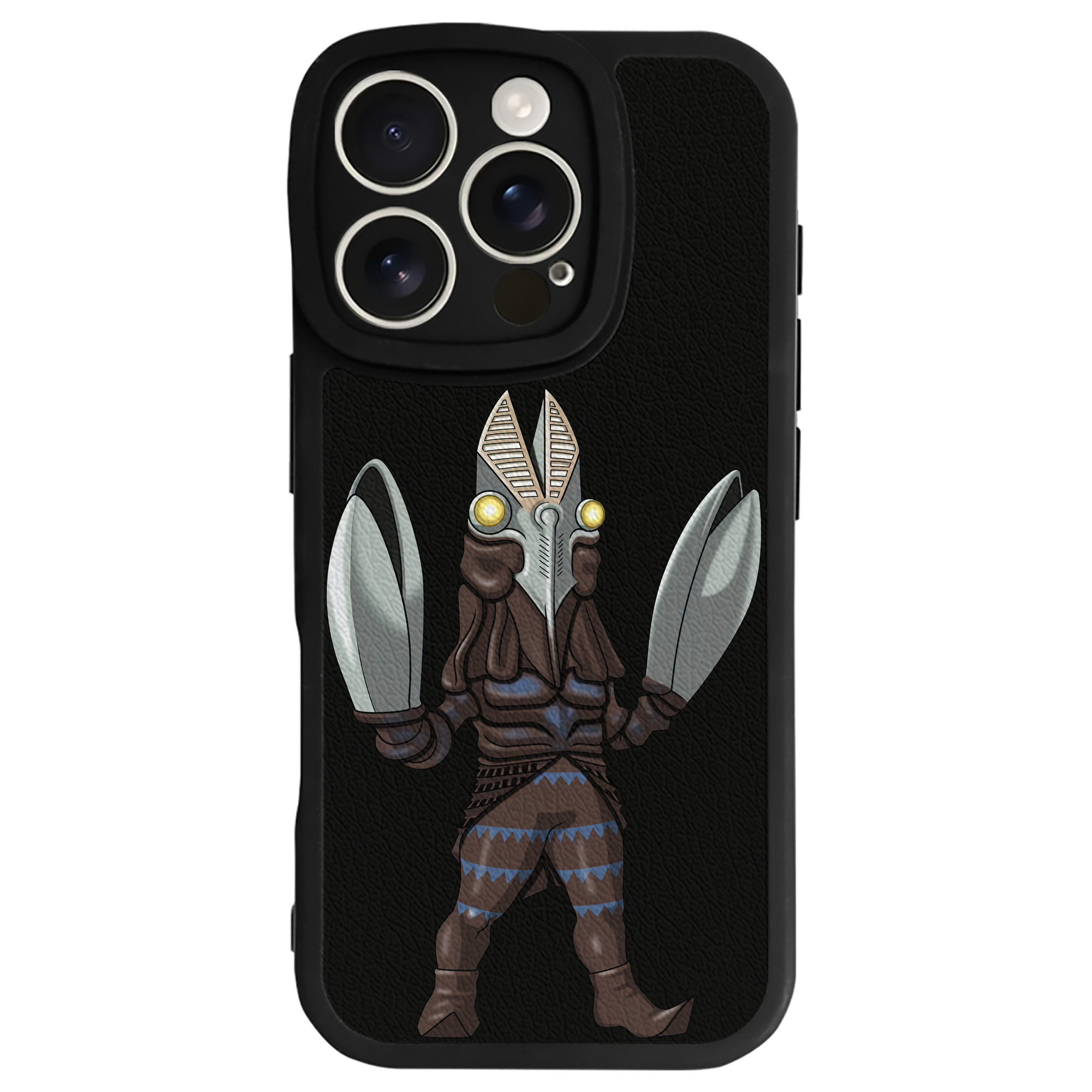 （画像用） ウルトラマン Ultraman 【iPhone 16シリーズ対応】シリコンスマホケース（レザー調） 材質：シリコン